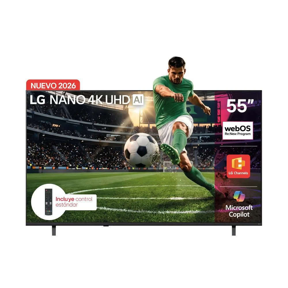 Televisor LG 55 pulgadas LED Uhd4K Smart TV 55NU830BPSA