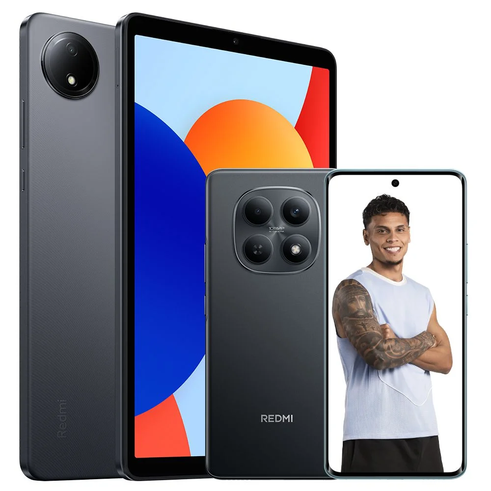 Celular XIAOMI Redmi Note 15 128 GB 6 GB RAM Negro + Pad SE