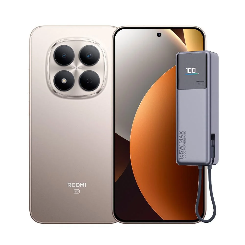 Celular XIAOMI Redmi Note 15 Pro 5G 256 GB 8 GB RAM Titanium + Power Bank